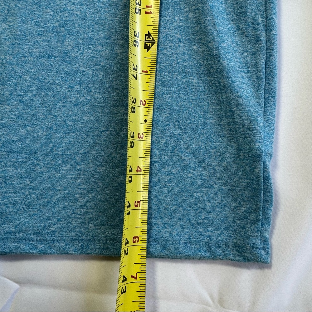 LuLaRoe Women’s Julia Midi Dress Teal Blue Short Sleeve Sz Medium NWT - Picture 6 of 8
